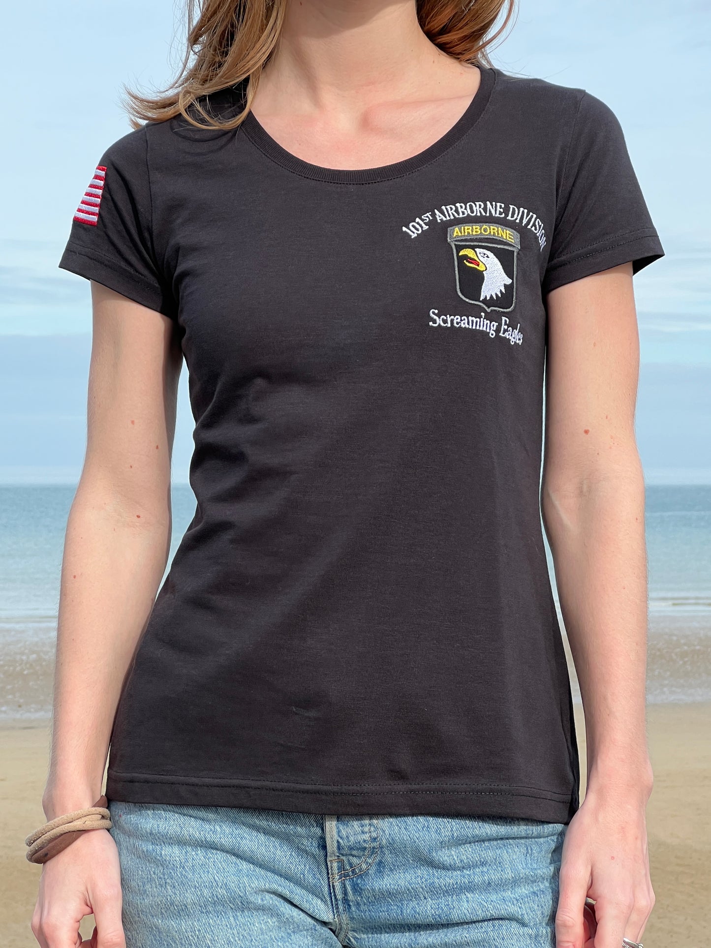 T-shirt 101ème noir femme
