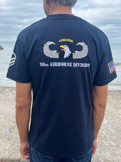 BRC233 T-SHIRT MANCHES COURTES US ARMY EN NAVY