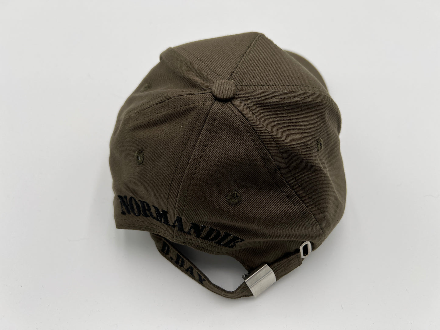 Casquette réglable OMAHA BEACH (kaki et bleu marine) adulte