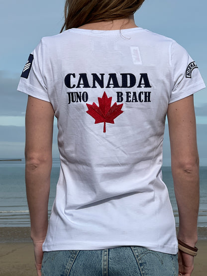 T-shirt CANADA blanc femme