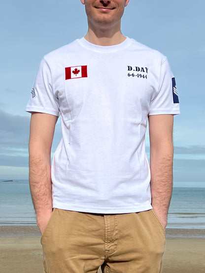 T-shirt CANADA blanc homme